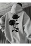 Unisex Men/Women Karagül Colorful Custom Printed Cotton Oversize Hooded Sweatshirt