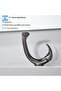 Bathroom Sink Faucet Waterfall New Modern Design Anthracite Color Imported with 7 Years Warranty - 3