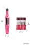 Zengezur Electric Professional Manicure Pedicure Set Replaceable (170229) Head Option - 3