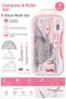Metal Compass Set 9 Pieces 1 Pack 9121 Professional Compass Drawing Project Mathematics Architect Engineer Drawing