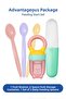 Fruit Strainer and Feeding Spoon Nutrition Starter Set - Girl - 7