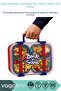 Bento 700ml New Lunchbox Series Patterned Single Layer 2 Compartments Leakproof Stainless Steel Lunch Box with Handle Kids School Lunch Box Metal Spoon and Chopstick Gift Bpa Free - 2