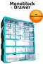 39 Drawer Plastic Organizer Tool Case Screw Dowel Bolt Box Compartmentalized Tool Box Screw Holder Plastic Tool Case Organizer 39 Drawer Screw Dowel Box Cabinet Organizer