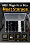 Professional Auto Clip Repair Set with 6 Different Models Plastic Fixing Pins Organizer Boxed