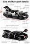 1:18 Audi Rs7 Remote Control Key Sound and Light All Doors Open Detailed Metal - 3