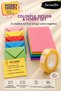 Colorful Mini Envelopes 100 Pieces (5 Different Colors) |   A5 Colored Paper 50 Pieces and 1 Piece of 33-Meter Transparent Tape Hobby Set