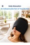 Hot and Cold Compress Hat and Headache Relief Cap