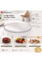 Patisserie 33 cm Glass Serving Plate Large Size Cake Dessert Presentation Plate