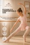 Original 7-12 Years Old Girls' Leggings Socks - Premium Acrylic Knit Special Design for Kids Ballet Dance Gymnastics Leg Warmer Foot Warmer Children's Leggings - Beige - 6