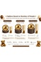 Teddy Bear Themed Birthday Party Set |   8-16-24 People |   Plate + Glass |   Birthday Table Decoration Set - 2