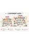 Turkish Alphabet Educational Wall Poster – Children's Room, Kindergarten and Nursery Decor - 4