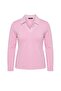 Pink Lycra Combed Cotton Single Jersey Knitted Plus Size Blouse - 6