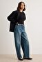 Mavi %100 Pamuk Normal Bel Baggy Jeans TWOAW27JE00139 - 2