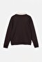 Kahverengi Düşük Omuz Regular Wardrobe Essentials İnterlok Polo Yaka T-shirt TMNAW27PO00003 - 8