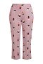 Çok Renkli %100 Pamuklu Ayıcık ve Çizgi Desenli Gömlek Yaka Örme Pijama Takımı TBBAW27AI00010 - 10
