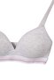 Grey-Pink 2-Pack My First Bra Cotton Covered Triangle Bra Thmaw27Su00014 - 3