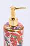 Floral Patterned Gold Detailed Porcelain Liquid Soap Dispenser Tdraw27Sbn00002 - 4