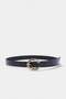 Black-Tan Women's Double Belt Takaw27Ke00011 - 2