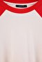 Ekru Premium İnterlok Reglan Kol Oversize Kalıp Uzun Kollu Örme T-Shirt TWOAW27TS00001 - 2
