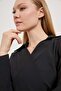 ARMALIFE 4707 SIDE-TIE DOUBLE-BREASTED WOMEN'S BLOUSE - 2