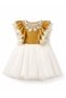 Girl's Evening Dress Graduation Velvet Lace Detailed Princess Dress - 5