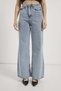 Armalife 058 high waist stone Wide-Leg Denim women's trousers - 4