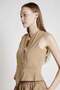 Cotton Blend Vest-Skirt Set - 3