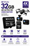 32 Gb Memory Card Micro Sd Card and Adapter 100 Mb/S - 2