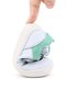 Ortopedikalrakerplus R840-Beny 100% Leather White Nubuck Green Velcro Baby Sneaker Shoes - 3