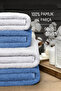 4 Piece Large Bath Towel Set 90X150 cm Softbath White