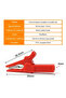 4pcs/Set Alligator Clip + Banana Plug Test Accessories, Test Probe With 4mm Banana Plug Cable Cli... - 3
