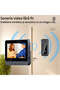 Wireless smart video doorbell, 4.3" IPS screen and 8MP camera - 6