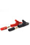 4pcs/Set Alligator Clip + Banana Plug Test Accessories, Test Probe With 4mm Banana Plug Cable Cli... - 7