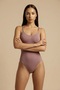 Women's Premium Flexible Dusty Rose Recovery Corset - 4