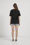Crew Neck T-Shirt with Stone Detail - 6