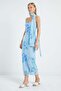 Scarf and Rope Strap Maxi Dress - 4