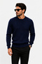 Men's Thick Ribbed Basic Sweater - 2