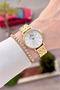 Gold Color 30 mm Women's Watch and Bracelet Same as Pictured