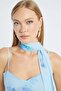 Scarf and Rope Strap Maxi Dress - 6