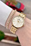 Dial Gold Strap Gold Color 30 mm Same as in the Image Women's Wristwatch and Bracelet - 3