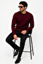 Men's Hair Knitted Sport Cut Sweater - 3