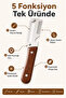 5 in 1 Multifunctional Stainless Steel Vegetable Peeler |   Grater, Slicer, Fruit Peeler, Bottle Opener - 2