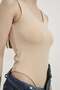 V-Neck Strappy Snap-On Flexible Bodysuit - 5