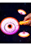 Led Light Up Magnetic Orbit Spinning Top Creative Twister Flashing Gyro Wheel Hand Cranked Magnet... - 8