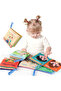 8PCS/Pack Non Toxic Baby Cloth Book Teaches Daily Routines and Emotions Safe Chewable Educational... - 2