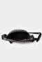 Capitone Printed Black Genuine Leather Waist Bag for Men / Women P1942 - 3
