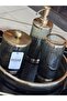Solenne Brass and Glass Bathroom Set 4 Pieces - 2
