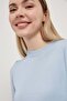 Armalife 6610 double collar short sleeve knit women's blouse - 2