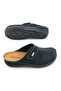 Feichtingen Women's Summer Insole Genuine Leather Single Velcro Adjustable Comfortable Sole Daily Sweat - 7