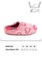 Women's Winter Embroidered Heart Design Comfortable Sole Home Garden Gondola Slippers - 3